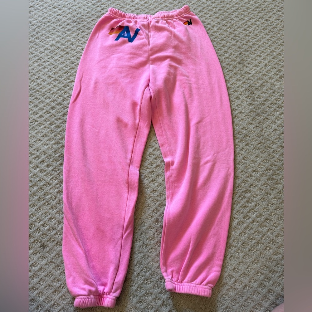Aviator Nation Pink Joggers